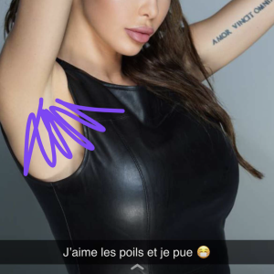 Nabilla victime d'une blague de son mari Thomas Vergara sur Snapchat.