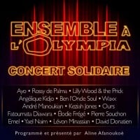 Alain Souchon et Elodie Frégé chantent Ensemble à l'Olympia pour les enfants de la guerre