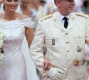 Marigage religieux du prince Albert II de Monaco et de la princesse Charlène le 2 juillet 2011 à Monaco.