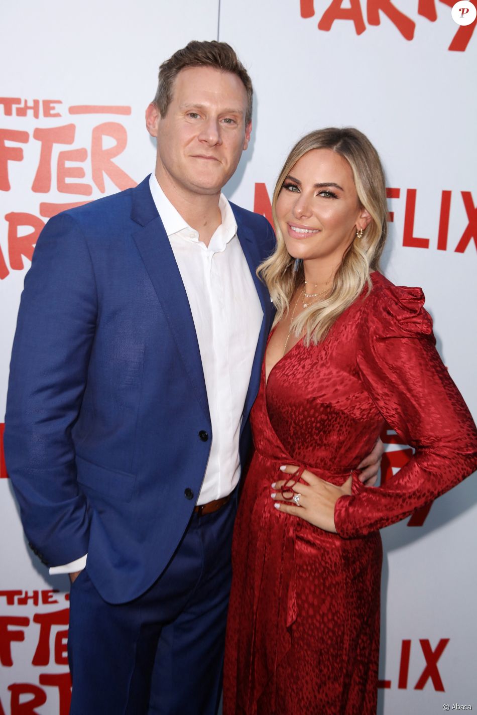Trevor Engelson et Tracey Kurlandà Los Angeles en août 2018.