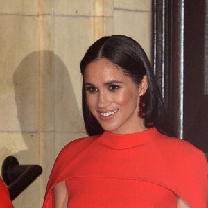 Le prince Harry, duc de Sussex, et Meghan Markle, duchesse de Sussex assistent au festival de musique de Mountbatten au Royal Albert Hall de Londres, Royaume Uni, le 7 mars 2020. 