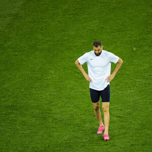 Karim Benzema lors du 8e de finale de l'Euro 2020 opposant la France à la Suisse, au stade Arena Nationala. Bucarest, le 28 juin 2021. © Federico Pestellini / Panoramic / Bestimage