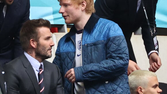 David Beckham, Ed Sheeran, Ellie Goulding... En liesse à Wembley pour la victoire de l'Angleterre