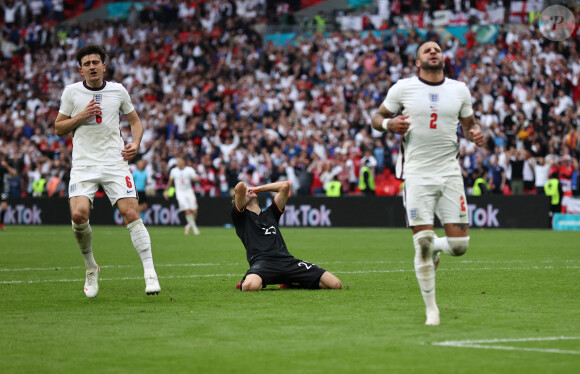 L'Angleterre a battu l'Allemagne en 8e de finale de l'Euro 2020, au stade Wembley. Londres, le 29 juin 2021.