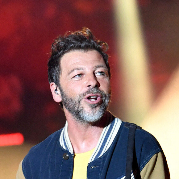 Christophe Maé - Concert - L' événement musical "RFM Music Show" édition spéciale pour les 40 ans de la célèbre radio au Palais des Sports de Levallois-Perret et avec le retour des lives. © Veeren Ramsamy - Pierre Perusseau / Bestimage