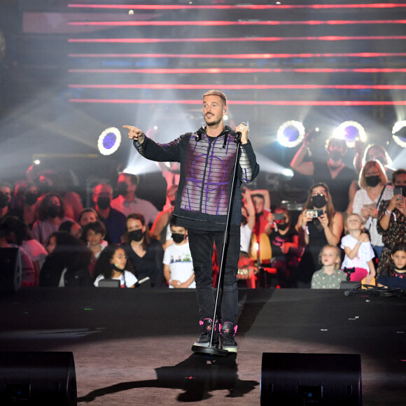 M Pokora (Matt Pokora) - Concert - L' événement musical "RFM Music Show" édition spéciale pour les 40 ans de la célèbre radio au Palais des Sports de Levallois-Perret et avec le retour des lives. © Veeren Ramsamy - Pierre Perusseau / Bestimage