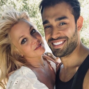 Britney Spears et son compagnon Sam Asghari sur Instagram.