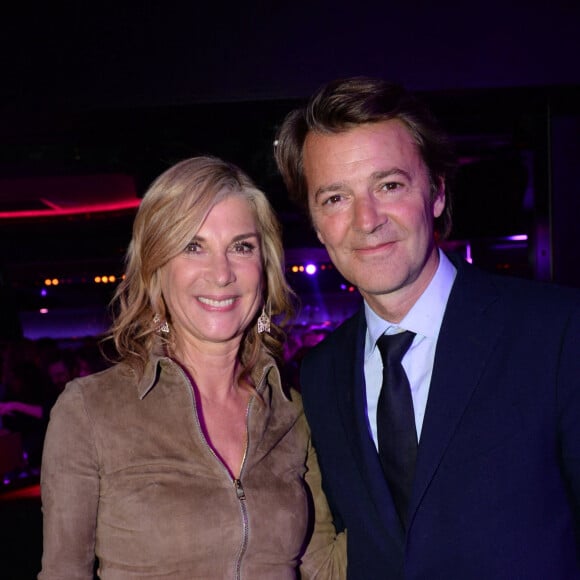 Exclusif - Michèle Laroque et son compagnon François Baroin - After-party du film Brillantissime à la discothèque L'Arc à Paris, France. © Rachid Bellak/Bestimage