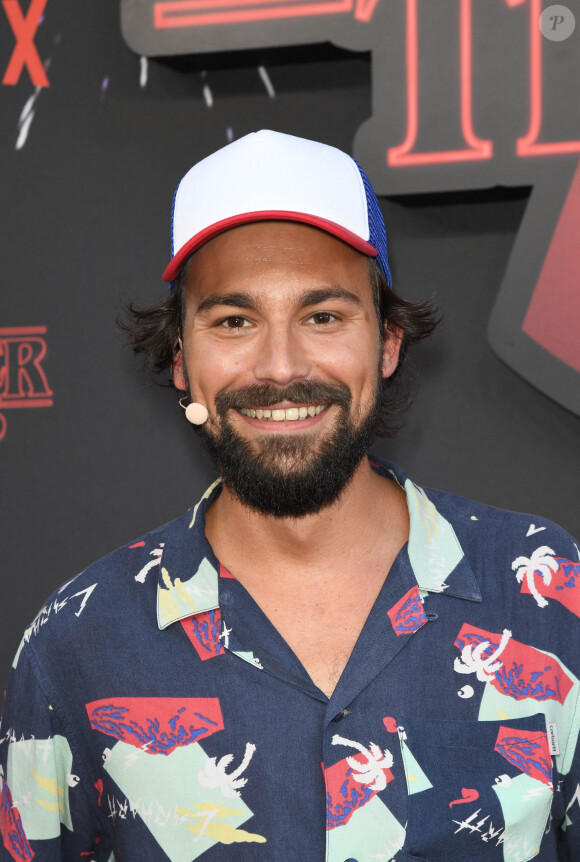 Bertrand Chameroy à la première de la série Netflix "Stranger Things - Saison 3" au cinéma Le Grand Rex à Paris, le 4 juillet 2019. © Guirec Coadic/Bestimage 