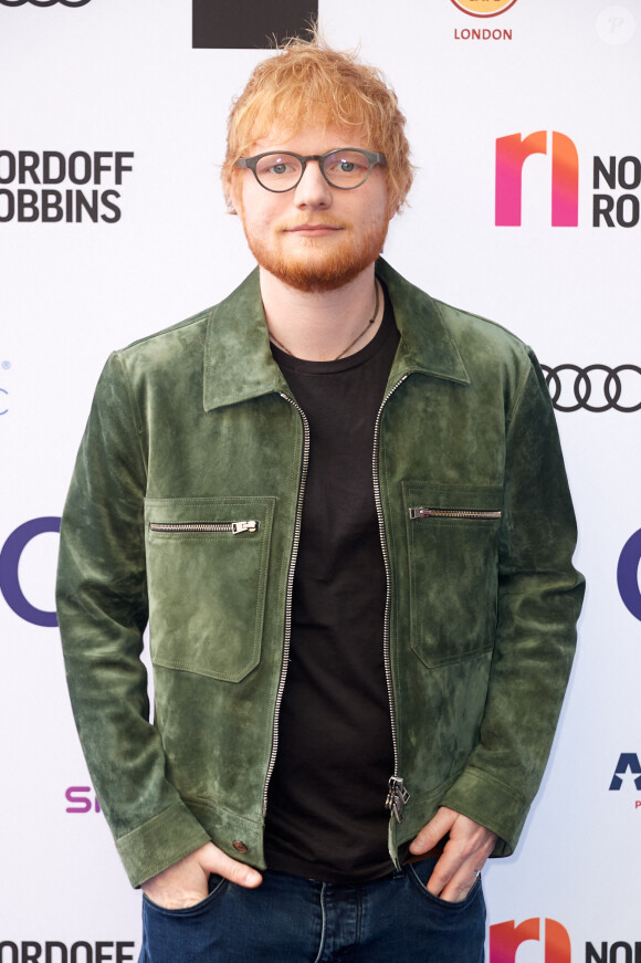 Ed Sheeran - Les célébrités assistent à la cérémonie des "Silver Clef Awards" à l'hôtel Grosvenor House Londres, le 4 juillet 2019. 