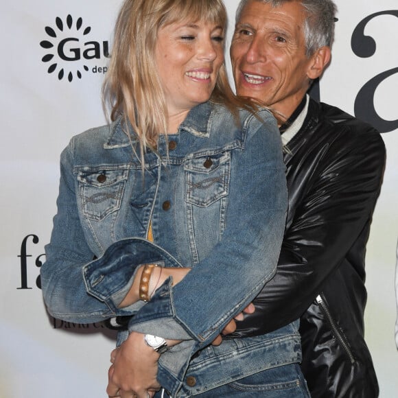 Nagui et sa femme Mélanie Page - Avant-première du film "Les fantasmes" au cinéma Pathé Wepler à Paris. Le 24 juin 2021. © Coadic Guirec / Bestimage