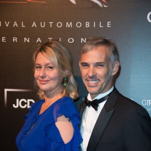 Paul Belmondo et sa femme Luana Belmondo au "Festival Automobile International - H.D.O." à l'Hôtel des Invalides à Paris. Le 29 janvier 2019. © Alexandre Fay / PixPlanete / Bestimage