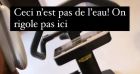 Slimane en pleine séance de sport le 2 juillet 2021 sur Instagram.