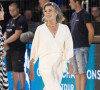 La princesse Caroline de Monaco au 15e Jumping International de Monte-Carlo, le 3 juillet 2021.