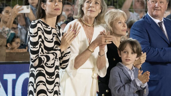 Charlotte Casiraghi et son fils Raphaël Elmaleh : sortie exceptionnelle avec mamie Caroline à Monaco