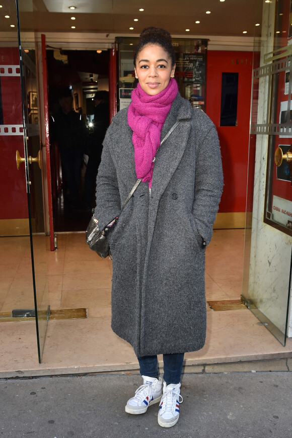 Aurélie Konaté lors de l'avant-première du film "Lavande" au cinéma Mac-Mahon à Paris, France, le 4 janvier 2020. © Giancarlo Gorassini/Bestimage 