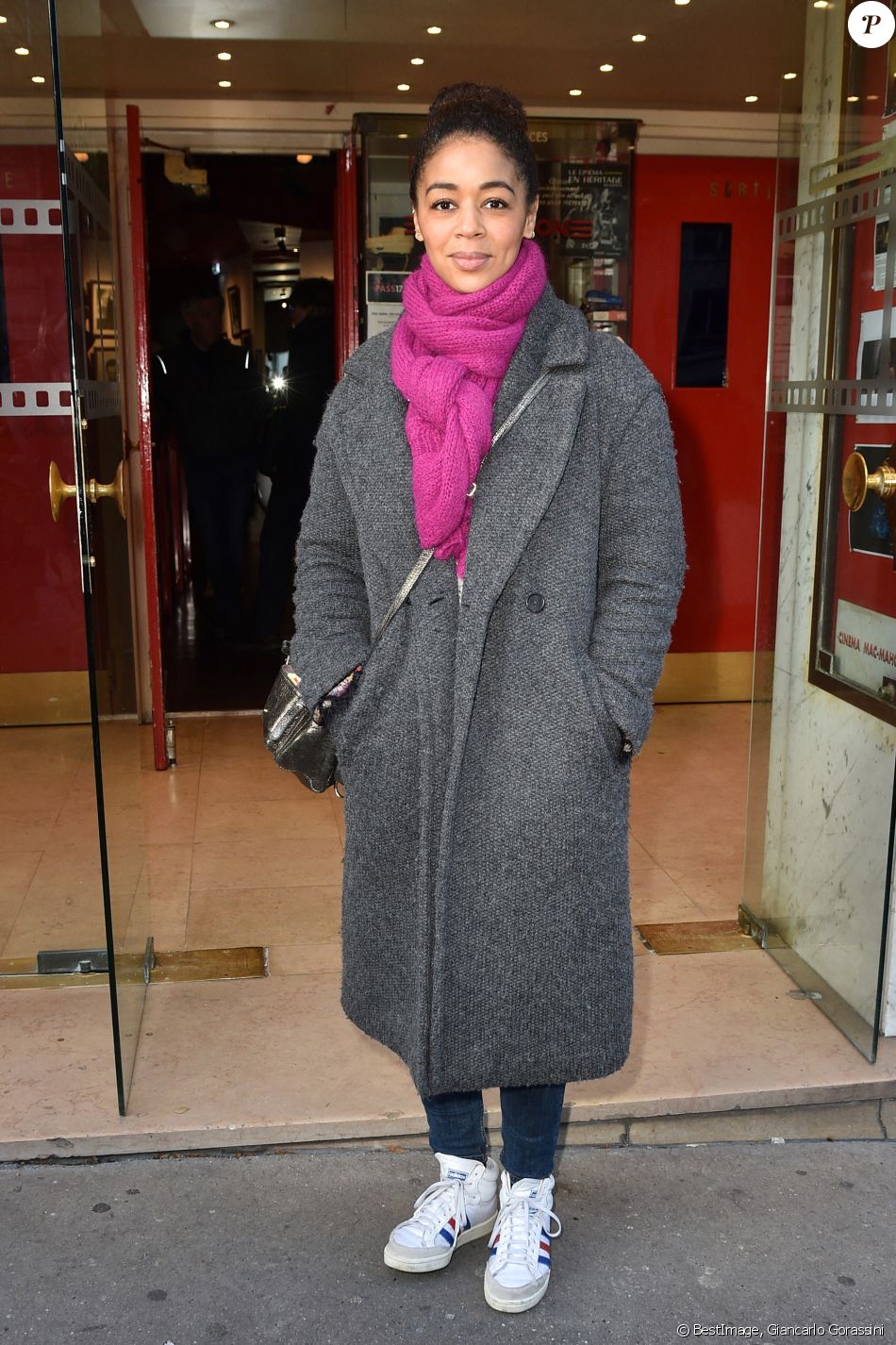 Aurélie Konaté lors de l'avant-première du film "Lavande" au cinéma Mac-Mahon à Paris, France, le 4 janvier 2020. © Giancarlo Gorassini/Bestimage