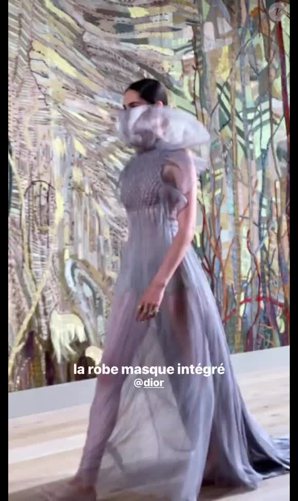 Léna Situations Elle Met Le Paquet Côté Look Pour Le Défilé Dior Le