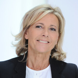 Claire Chazal - Enregistrement de l'émission "Vivement Dimanche" présentée par M.Drucker. © Guillaume Gaffiot / Bestimage