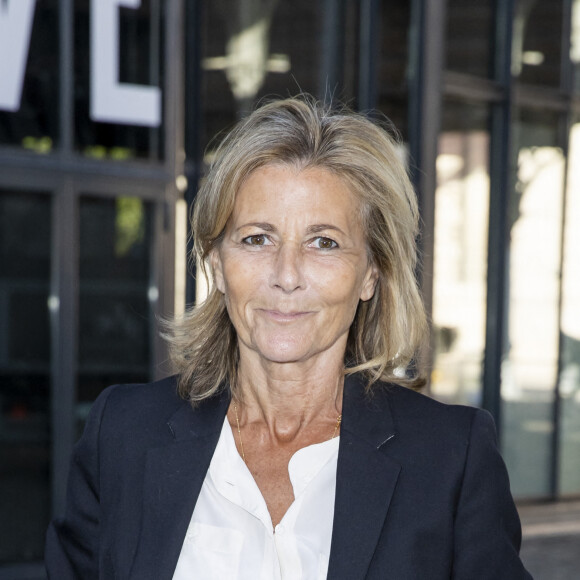 Claire Chazal - "Jam Capsule" - Expérience culturelle immersive dans le Hall de la Villette à Paris, le 22 juin 2020. © Olivier Borde/Bestimage