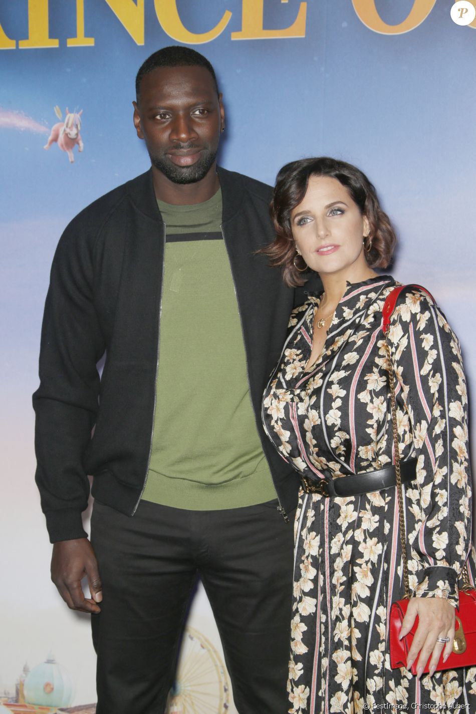 Omar Sy avec sa femme Hélène Sy - "Le Prince Oublié" au cinéma le Grand Rex à Paris le 2 février 2020. © Christophe Aubert/Bestimage