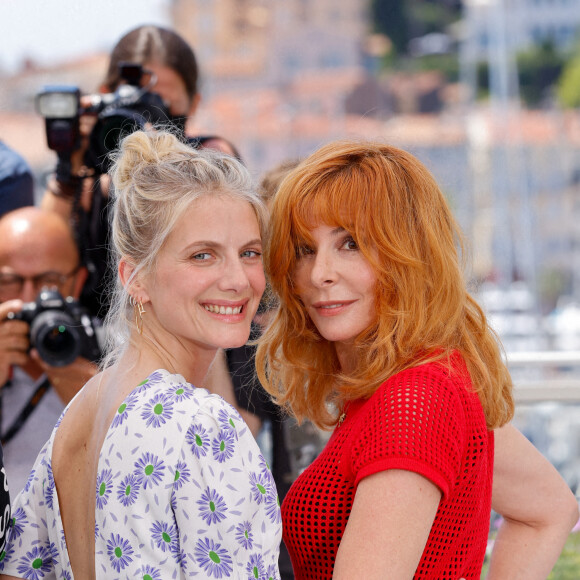 Mélanie Laurent, Mylène Farmer au photocall du jury officiel du 74ème festival international du film de Cannes le 6 juillet 2021 © Jacovides / Moreau / Bestimage