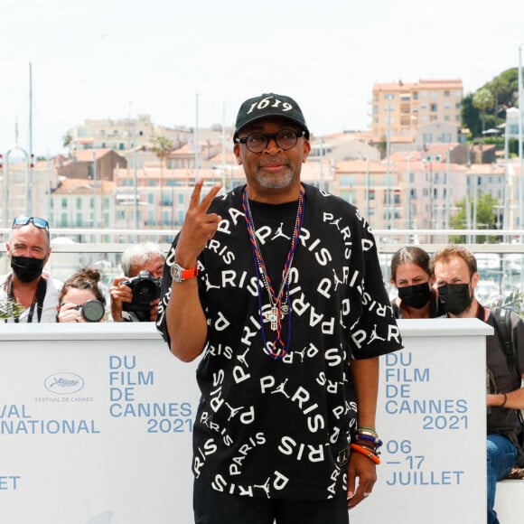 Spike Lee (Président du jury) au photocall du jury officiel du 74ème festival international du film de Cannes le 6 juillet 2021 © Jacovides / Moreau / Bestimage