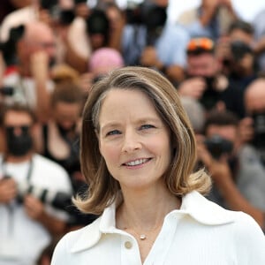 Photocall avec Jodie Foster, Palme d'Or d'Honneur lors du 74ème Festival International du film de Cannes, France, le 6 juillet 2021. 