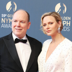 Le prince Albert II de Monaco et la princesse Charlène de Monaco - Soirée de clôture du 59ème Festival de Télévision de Monte Carlo au Grimaldi Forum à Monaco. © Denis Guignebourg /Bestimage