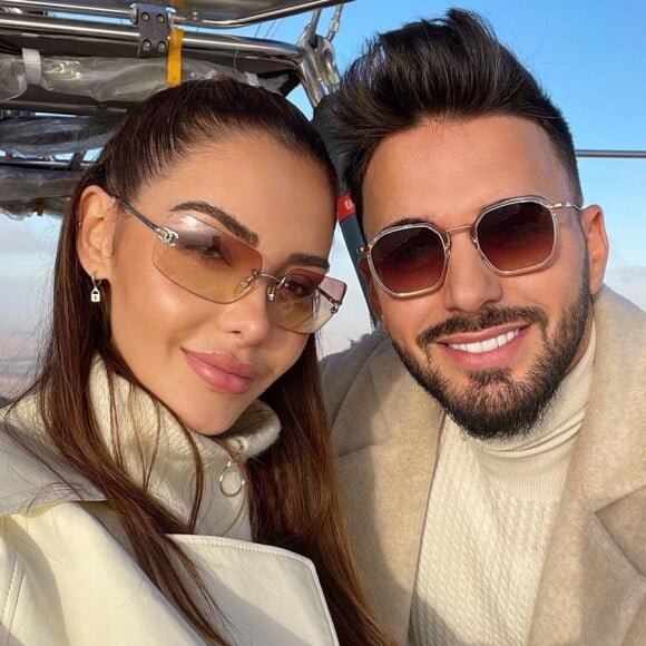 Nabilla et son mari Thomas Vergara