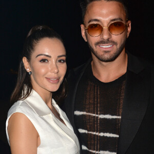 Nabilla Benattia et son mari Thomas Vergara au photocall de l'after party "Magnum x Rita Ora" sur la plage privée Magnum lors du 72ème Festival International du Film de Cannes. © Veeren/Bestimage