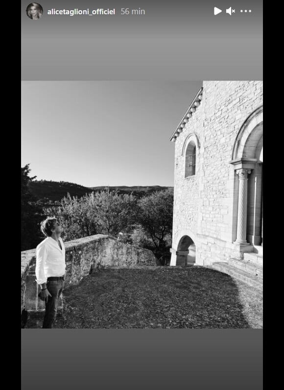 Alice Taglioni en vacances dans le Sud avec son amoureux Laurent Delahousse, partage des photos sur Instagram.