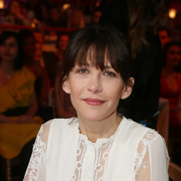 Sophie Marceau - Enregistrement de l'émission "Le plus grand cabaret du monde" à la Plaine Saint-Denis le 16 janvier 2018, diffusée le 3 mars 2018. 