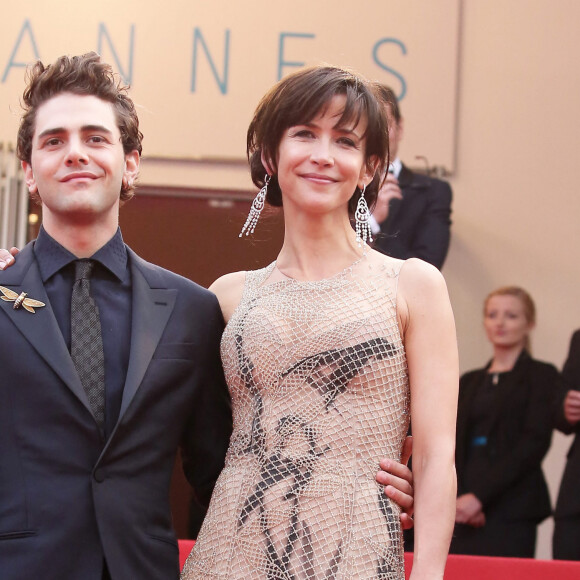 Xavier Dolan, Sophie Marceau - Montée des marches du film "La Glace et le Ciel" pour la cérémonie de clôture du 68 ème Festival du film de Cannes.