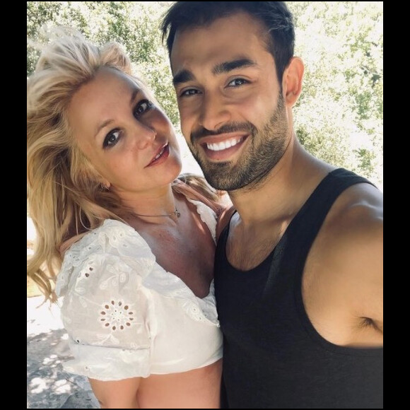 Britney Spears et son compagnon Sam Asghari sur Instagram.