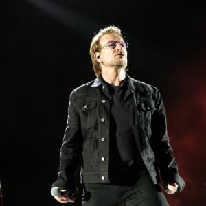 Bono - Le groupe U2 en concert au stade Sydney Cricket Ground (SCG) à Sydney dans le cadre de leur tournée "The Joshua Tree Tour", le 23 novembre 2019.