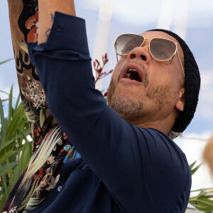 JoeyStarr au photocall du film Cette musique ne joue pour personne (Cannes première) lors du 74ème festival international du film de Cannes le 10 juillet 2021 © Borde / Jacovides / Moreau / Bestimage 