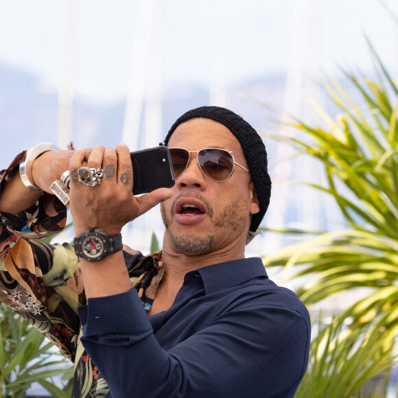 JoeyStarr au photocall du film Cette musique ne joue pour personne (Cannes première) lors du 74ème festival international du film de Cannes le 10 juillet 2021 © Borde / Jacovides / Moreau / Bestimage 