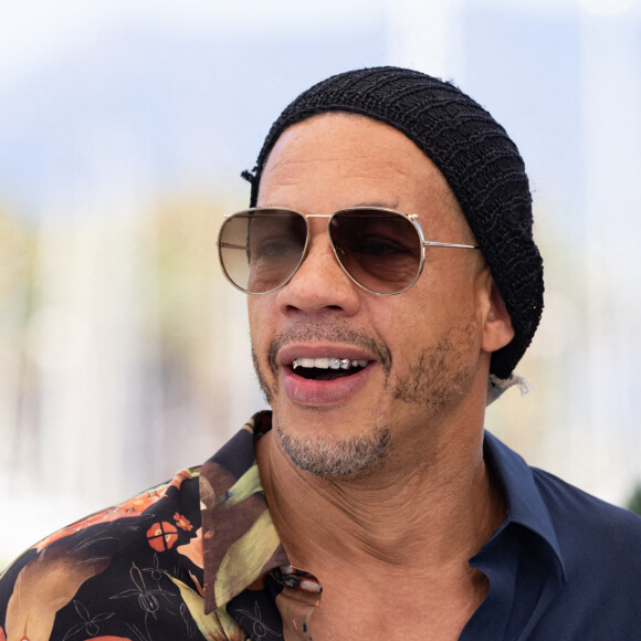 JoeyStarr au photocall du film Cette musique ne joue pour personne (Cannes première) lors du 74ème festival international du film de Cannes le 10 juillet 2021 © Borde / Jacovides / Moreau / Bestimage 
