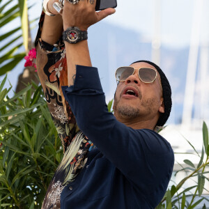 JoeyStarr au photocall du film Cette musique ne joue pour personne (Cannes première) lors du 74ème festival international du film de Cannes le 10 juillet 2021 © Borde / Jacovides / Moreau / Bestimage 