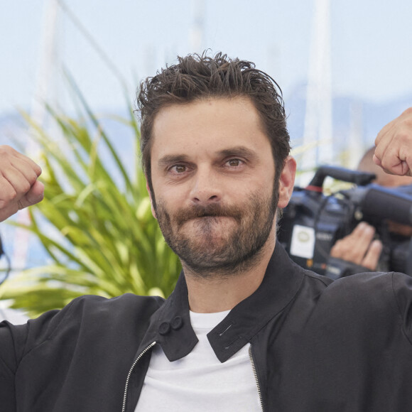 Pio Marmaï au photocall du film La fracture lors du 74ème festival international du film de Cannes le 10 juillet 2021 © Borde / Jacovides / Moreau / Bestimage 