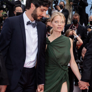 Romain Cogitore, Mélanie Thierry, Eric Caravaca - Montée des marches du film " The French Dispatch" lors du 74ème Festival International du Film de Cannes. Le 12 juillet 2021 © Borde-Jacovides-Moreau / Bestimage