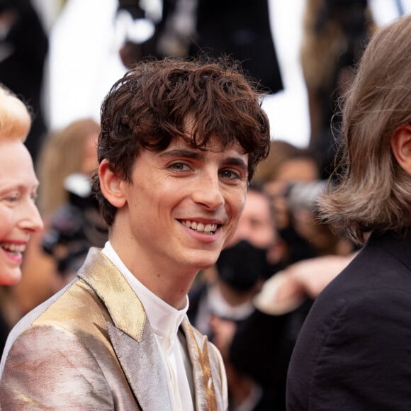 Timothée Chalamet - Montée des marches du film " The French Dispatch" lors du 74ème Festival International du Film de Cannes. Le 12 juillet 2021 © Borde-Jacovides-Moreau / Bestimage