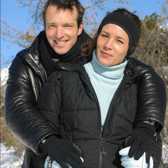Exclusif - Stéphane Rotenberg et son épouse Nathalie à Briançon