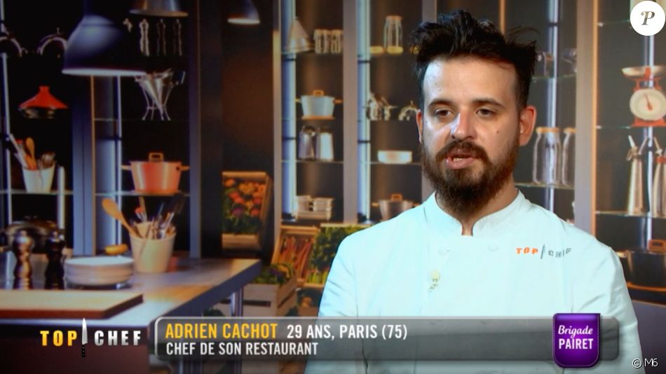 Adrien dans "Top Chef" mercredi 11 mars 2020 sur M6.