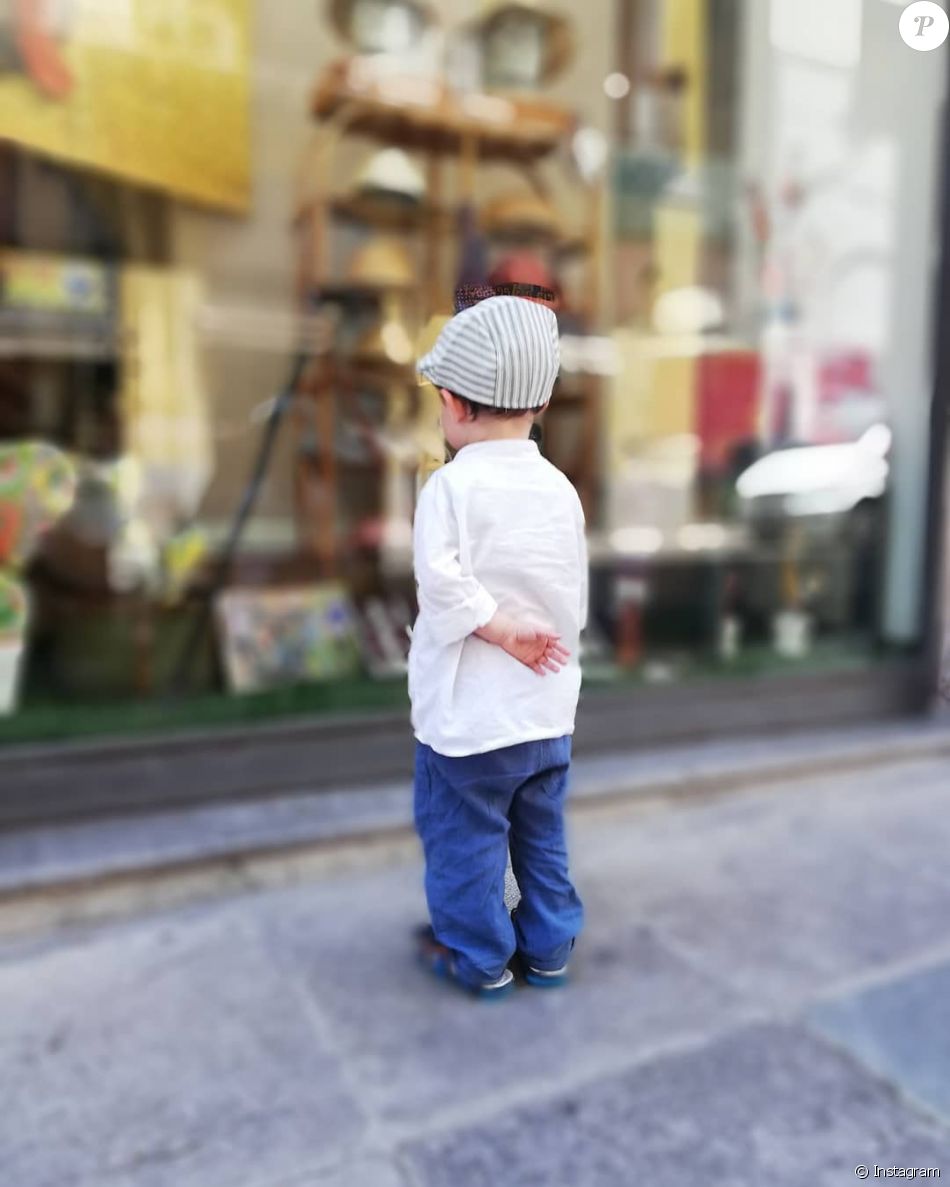 Le fils d'Emanuele Giorgi, le 14 juin 2021