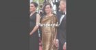 Cannes 2021 : Camille Cottin drapée d'une robe couleur bronze, elle illumine la Croisette