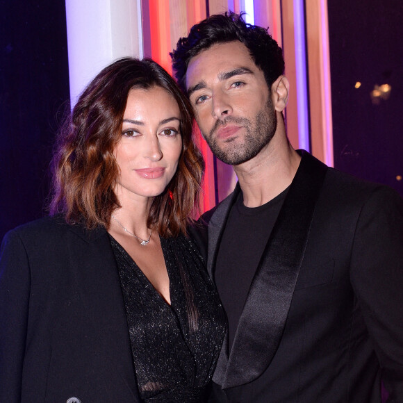 Exclusif - Valentin Léonard et Rachel Legrain-Trapani - Photocall en marge du défilé Etam Live Show à Paris. © Pool Agence Bestimage 