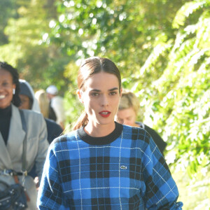 Vianney Bureau (Vianney), sa compagne Catherine Robert - People au défilé Lacoste Collection Prêt-à-Porter Printemps/Eté 2020 lors de la Fashion Week de Paris, le 1er octobre 2019. © Veeren Ramsamy-Christophe Clovis/Bestimage