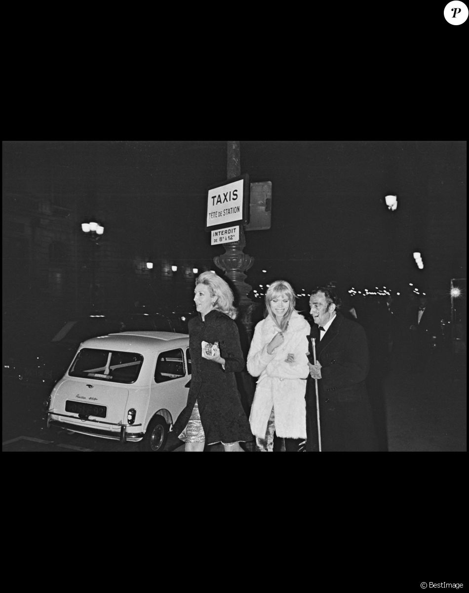 Salvador Dali et Amanda Lear dans les années 1960 à Paris.